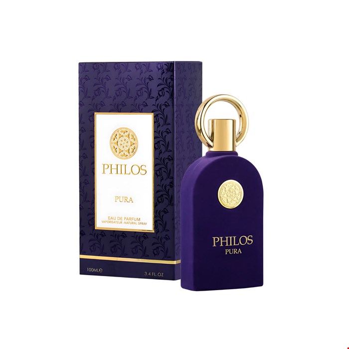 ادوپرفیوم یونی سکس الحمبرا مدل PHILOS PURA حجم 100 میل