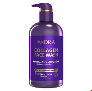 ژل شستشوی صورت آدرا ADRA مدل کلاژن  COLLAGEN حجم 500 میل
