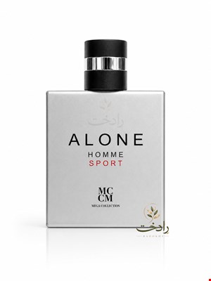 ادو پرفیوم مردانه مگاکالکشن مدل ALONE HOMME SPORT حجم 100 میل